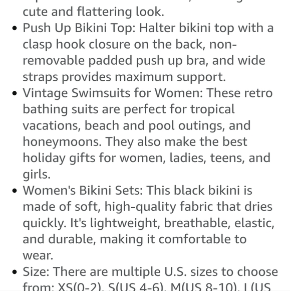 Elegant Black Bikini Set - Picture 8 of 8